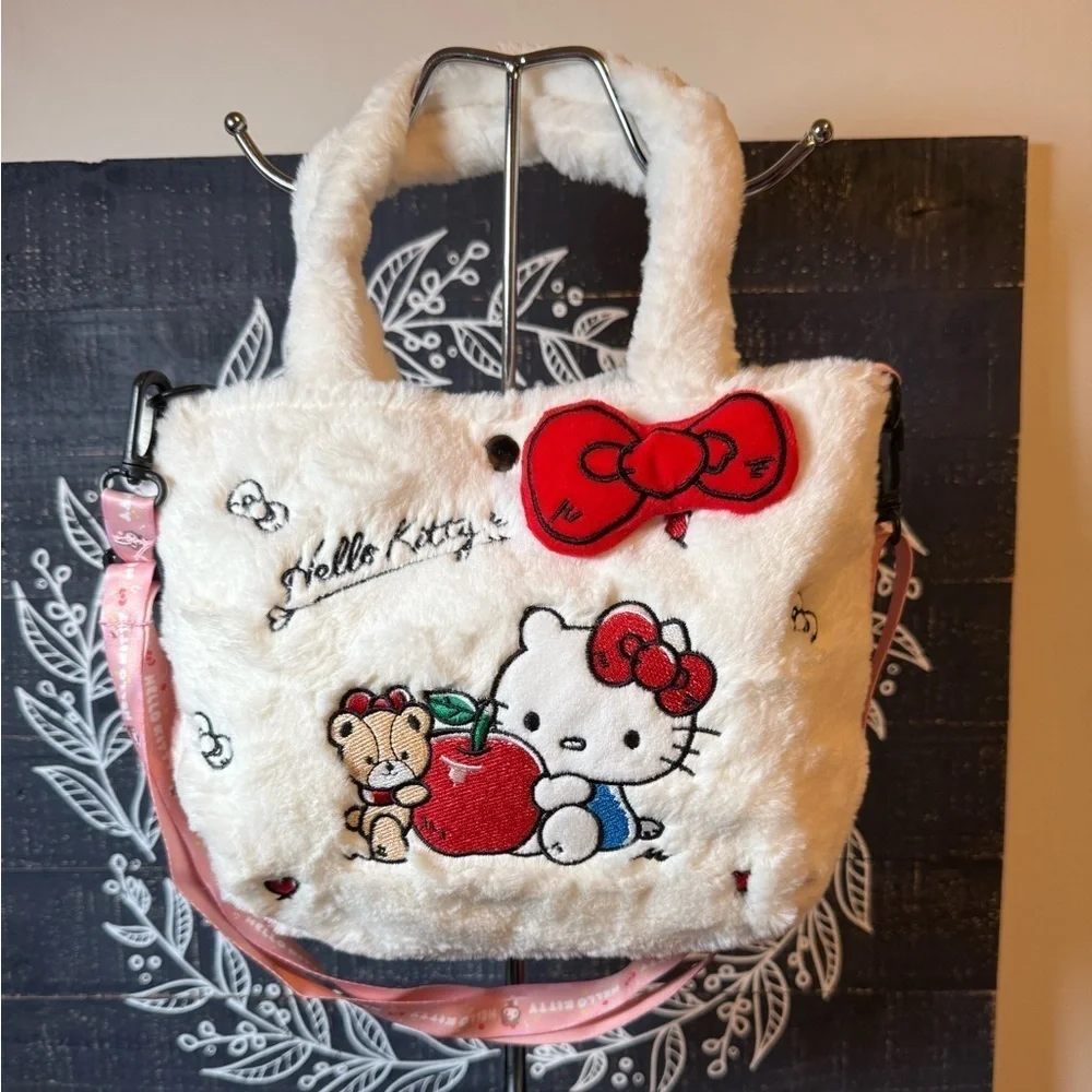 Hello Kitty Plush Tote and Planner Set